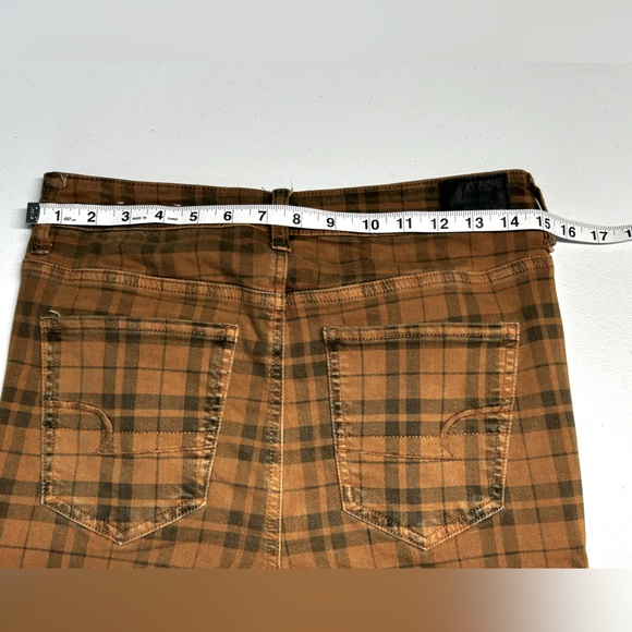 American Eagle Women Brown Ne(X)T Level Super High-Waisted Jegging US 10 regular - Picture 11 of 16
